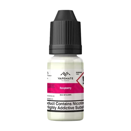 Vapemate Classic Raspberry 10ml - 70VG / 30PG / 12mg