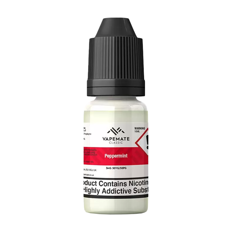 Vapemate Classic Peppermint 10ml - 50VG / 50PG / 18mg