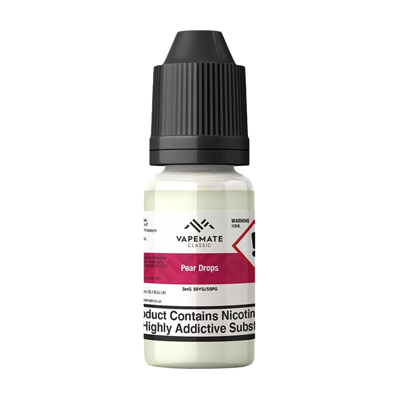 Vapemate Classic Pear Drops 10ml - 70VG / 30PG / 0mg (Discontinued)