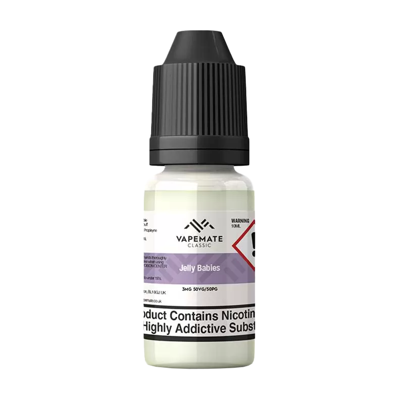 Vapemate Classic Jelly Babies 10ml - 0mg (Discontinued)