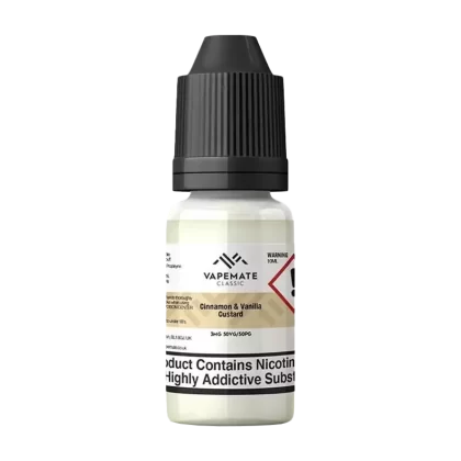 Vapemate Classic Cinnamon & Vanilla Custard 10ml - 18mg (Discontinued)