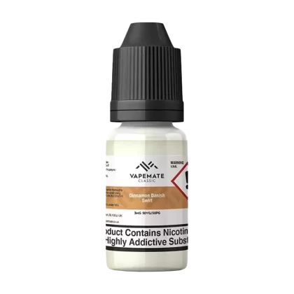 Vapemate Classic Cinnamon Danish Swirl 10ml - 6mg
