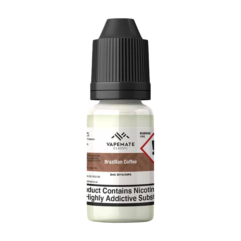 Vapemate Classic Brazilian Coffee 10ml - 70VG / 30PG / 3mg