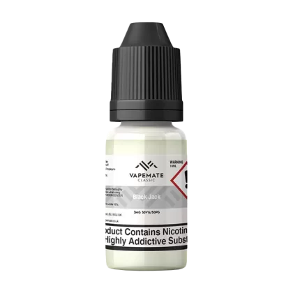 Vapemate Classic Black Jack 10ml - 50VG / 50PG / 18mg