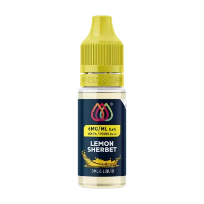 Lemon Sherbert E-Liquid by Aquavape - 10ml - 6mg
