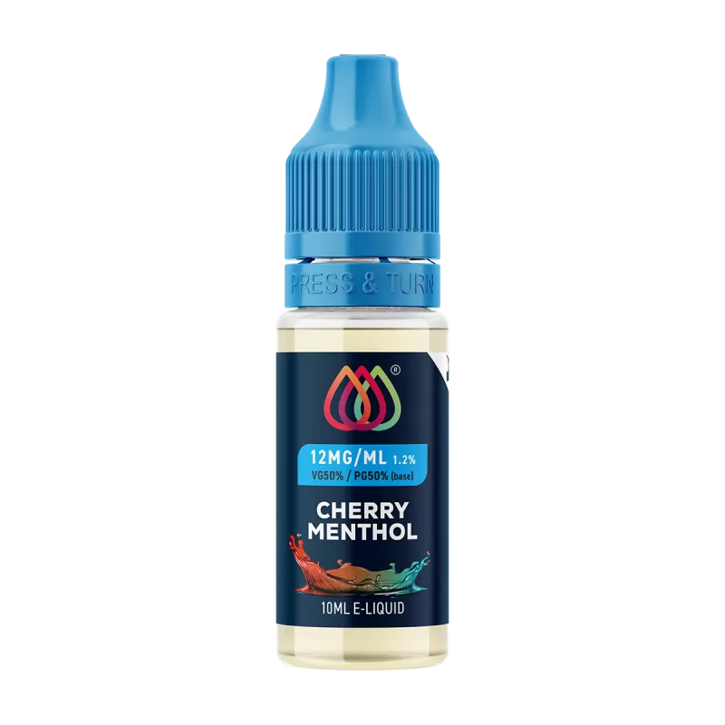 Cherry Menthol E-Liquid by Aquavape - 10ml - 6mg - Image 3