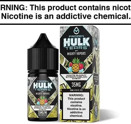 FROZEN WHITE GUMMY BY HULK TEARS SALT 30ML