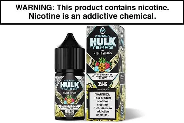 FROZEN WHITE GUMMY BY HULK TEARS SALT 30ML