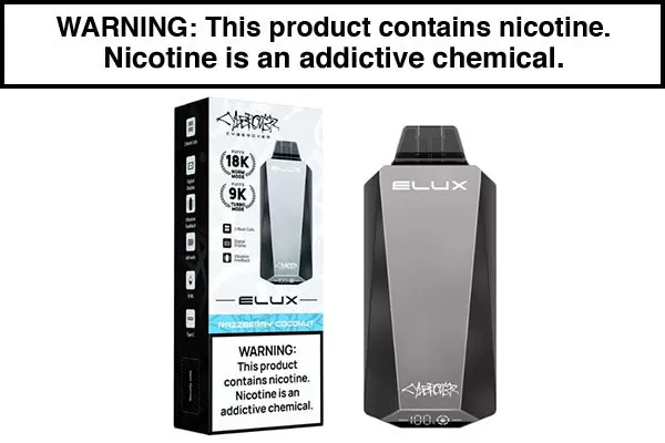 ELUX CYBEROVER DISPOSABLE VAPE – 18,000 PUFFS - Image 2