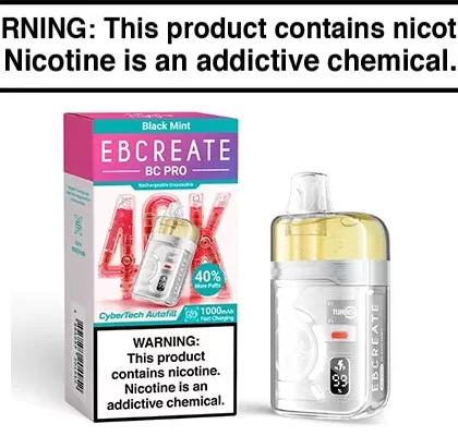 EB CREATE BC PRO DISPOSABLE VAPE – 40,000 PUFFS
