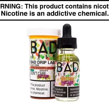 DONT CARE BEAR BY BAD DRIP SALT 30ML