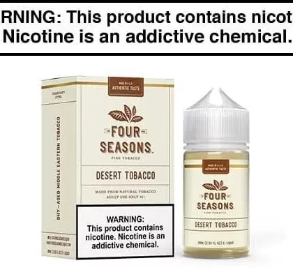 DESERT TOBACCO BY FOUR SEASONS 30ML/60ML