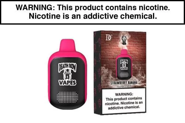 DEATH ROW VAPES QR5000 DISPOSABLE – 5000 PUFFS