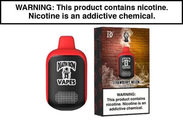 DEATH ROW VAPES QR5000 DISPOSABLE – 5000 PUFFS - Image 2