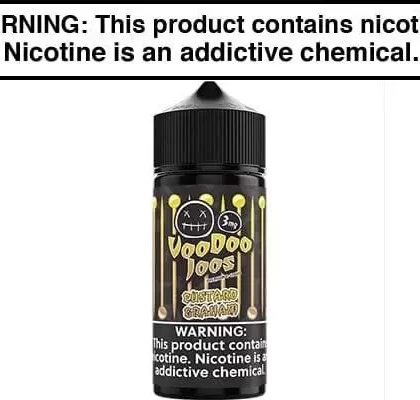 CUSTARD GRAHAM BY VOODOO JUICE 100ML