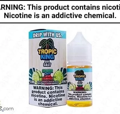 CUCUMBER COOLER BY TROPIC KING ON SALT 30ML