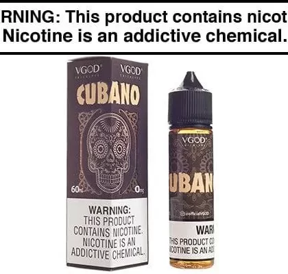 CUBANO BY VGOD 60ML