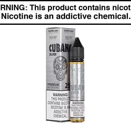 CUBANO SILVER BY VGOD SALT 30ML