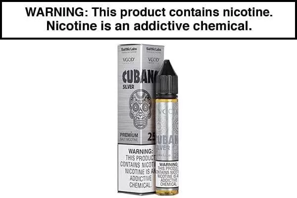 CUBANO SILVER BY VGOD SALT 30ML