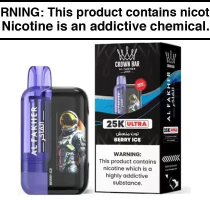 CROWN BAR ULTRA 25K DISPOSABLE VAPE – 25,000 PUFFS