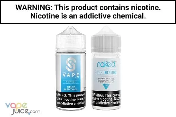 CRISP MENTHOL BY NAKED 100 60ML