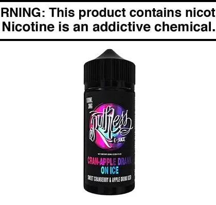 CRAN-APPLE DRANK ON ICE BY RUTHLESS VAPORS 100ML