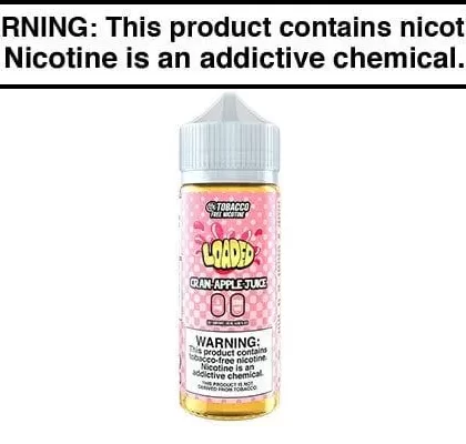 CRAN APPLE BY LOADED E LIQUID 120ML