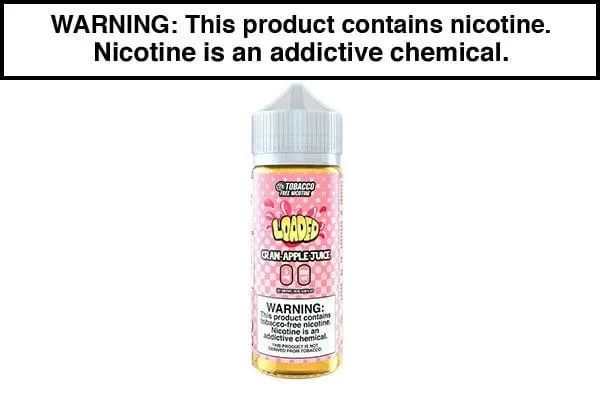 CRAN APPLE BY LOADED E LIQUID 120ML