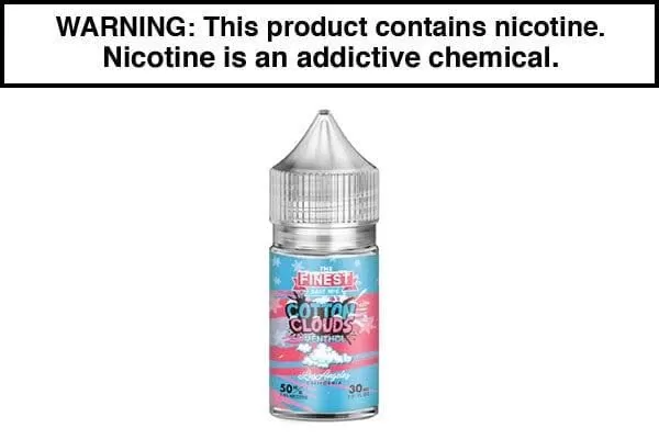 COTTON CLOUDS MENTHOL BY THE FINEST SALT NIC 30ML
