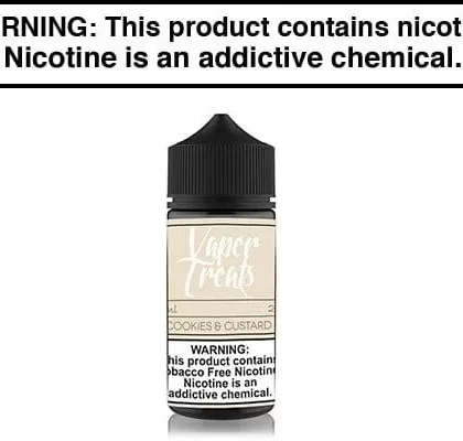 COOKIES & CUSTARD BY VAPER TREATS 100ML