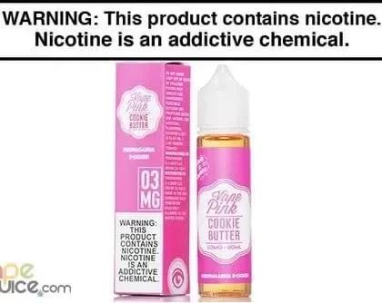 COOKIE BUTTER BY VAPE PINK 100ML | 60ML