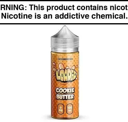 COOKIE BUTTER BY LOADED E LIQUID 100ML | 120ML