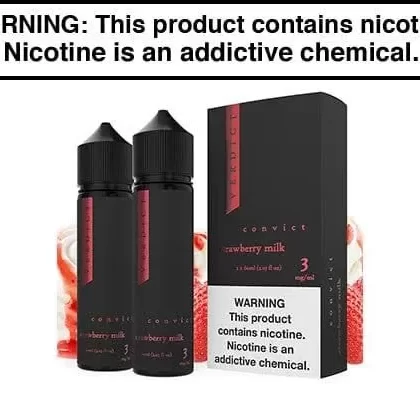 CONVICT (STRAWBERRY CREAM) BY VERDICT 120ML