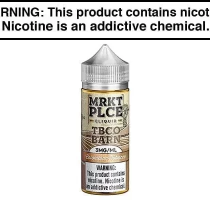 COLOMBIAN TOBACCO BY TBCO BARN 100ML