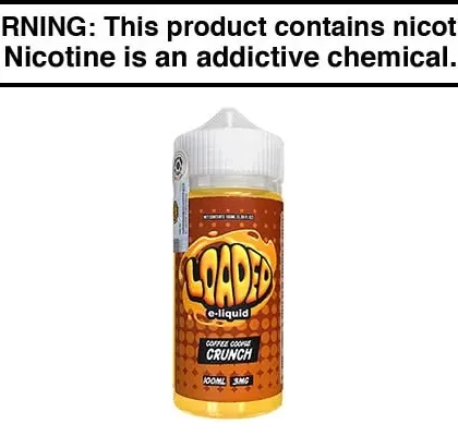 COFFEE COOKIE CRUNCH BY LOADED E LIQUID 100ML
