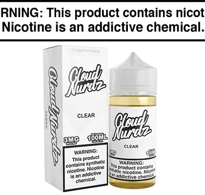 CLEAR BY CLOUD NURDZ 100ML