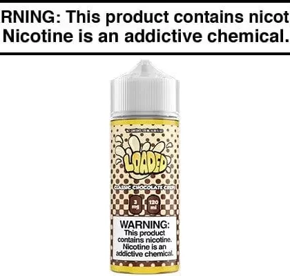CLASSIC CHOCOLATE CREPE BY LOADED E LIQUID 100ML | 120ML