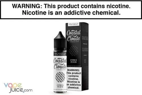 CITRUS PEACH BY COASTAL CLOUDS 60ML