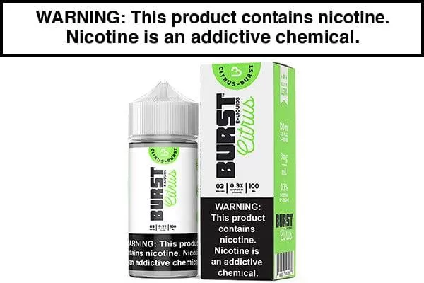CITRUS BY BURST E LIQUID 60ML/100ML - Image 2