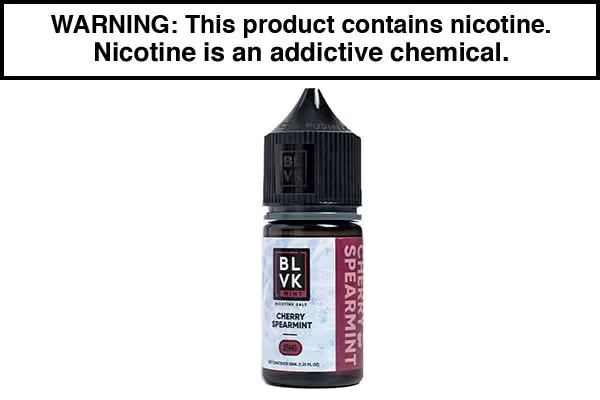 CHERRY SPEARMINT ICE BY BLVK MINT SALT 30ML