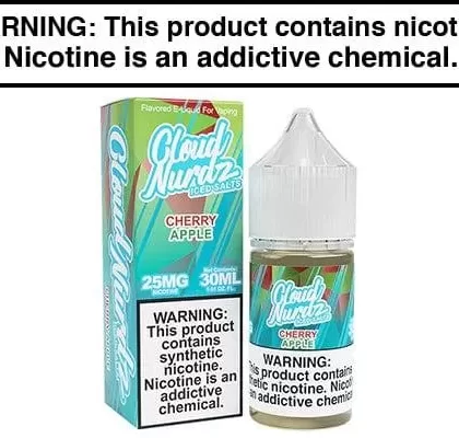 CHERRY APPLE ICED BY CLOUD NURDZ SALT 30ML