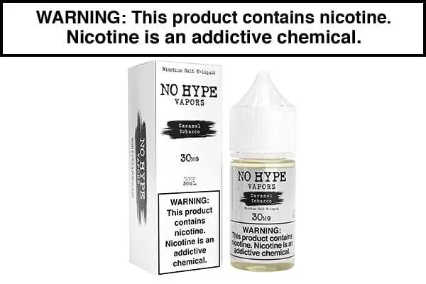 CARAMEL TOBACCO BY NO HYPE SALTS 30ML