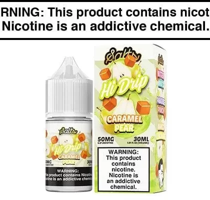 CARAMEL PEAR BY HI-DRIP SALTS 30ML