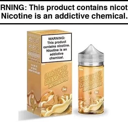 BUTTERSCOTCH BY CUSTARD MONSTER 100ML