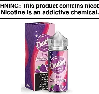 BUBBLE PURP BY CHUBBY BUBBLE VAPES 100ML/60ML