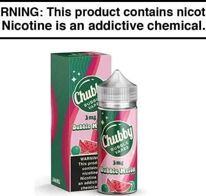 BUBBLE MELON BY CHUBBY BUBBLE VAPES 100ML/60ML