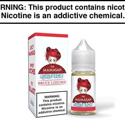 BRUCE LEECHEE ICE BY THE MAMASAN SALTS 30ML
