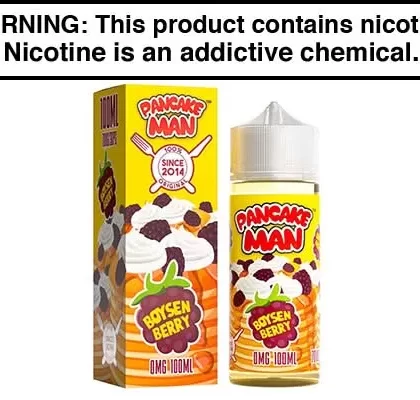 BOYSENBERRY PANCAKE MAN BY VAPE BREAKFAST CLASSICS 100ML