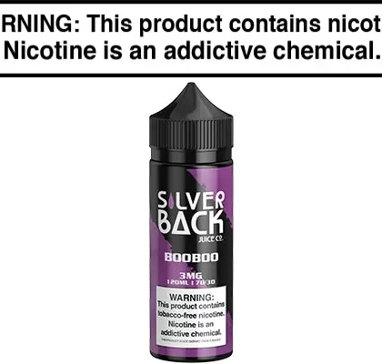 BOOBOO BY SILVERBACK JUICE CO 120ML
