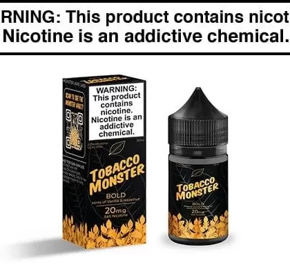 BOLD BY TOBACCO MONSTER SALT NIC 30ML